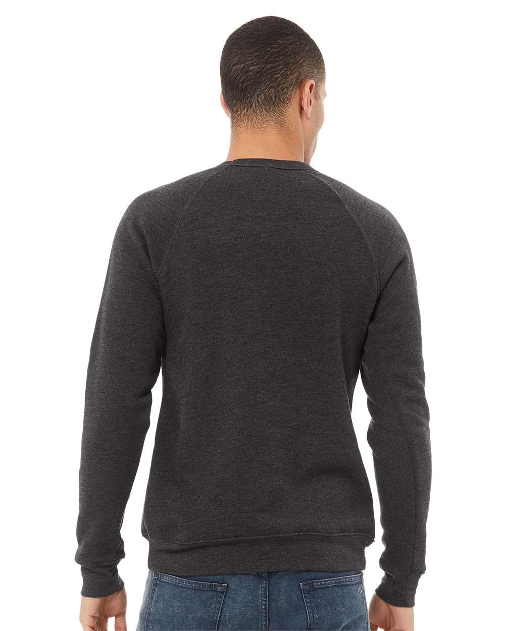 BELLA + CANVAS-3901-Sponge Fleece Raglan Crewneck Sweatshirt - Image 67