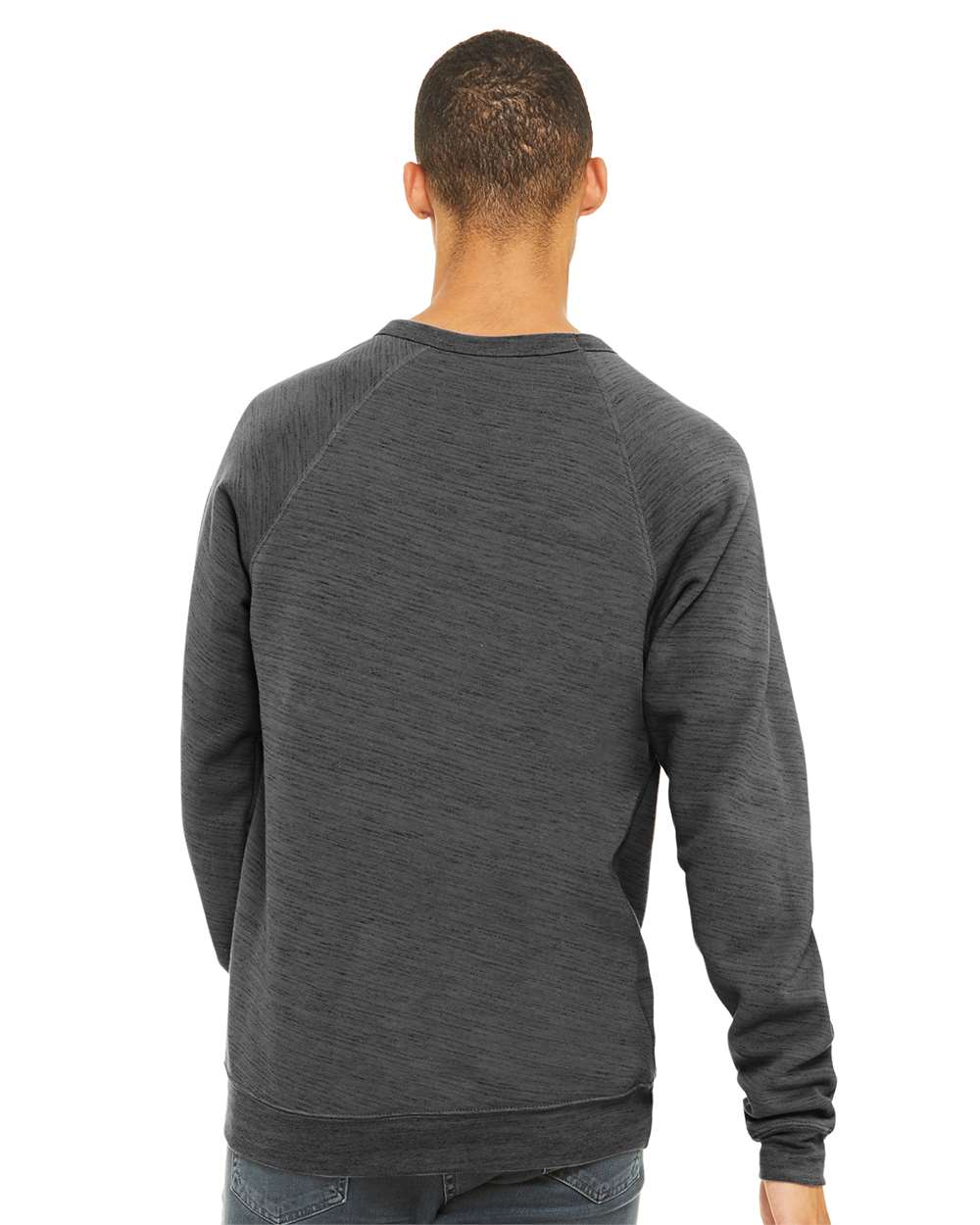 BELLA + CANVAS-3901-Sponge Fleece Raglan Crewneck Sweatshirt - Image 73
