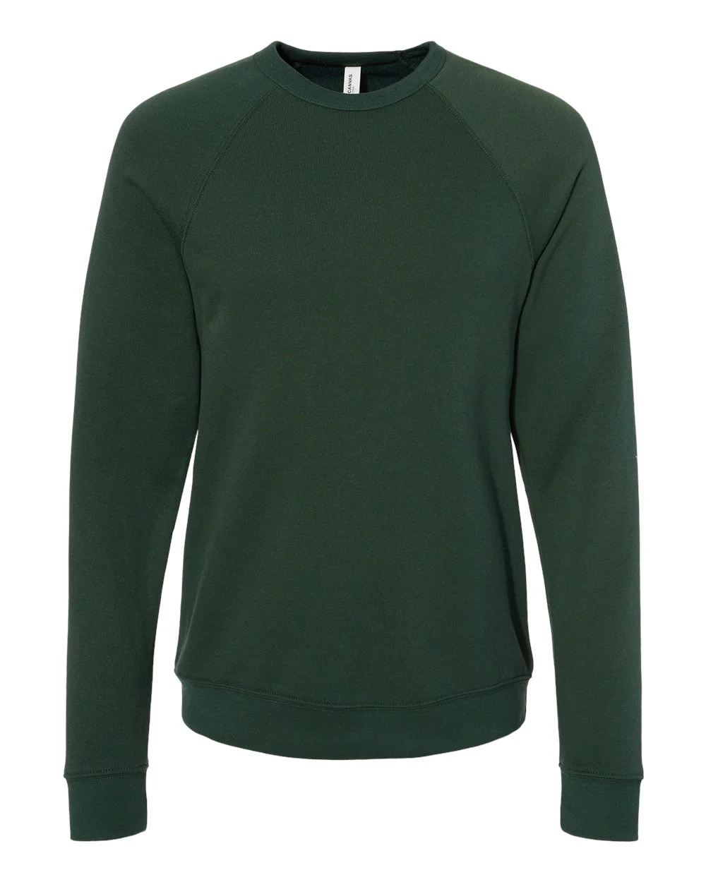 BELLA + CANVAS-3901-Sponge Fleece Raglan Crewneck Sweatshirt - Image 80