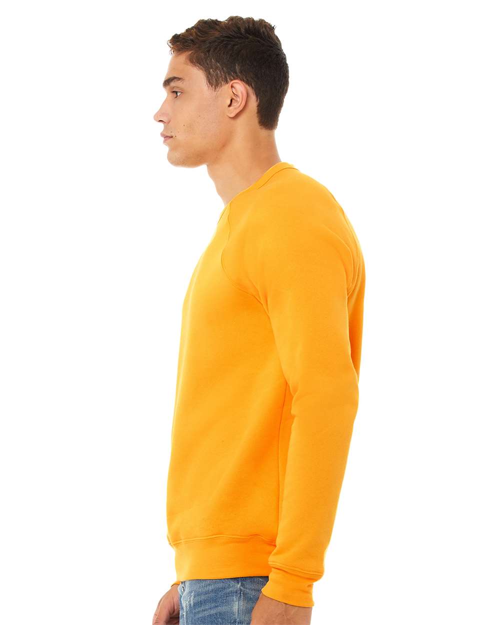 BELLA + CANVAS-3901-Sponge Fleece Raglan Crewneck Sweatshirt - Image 96