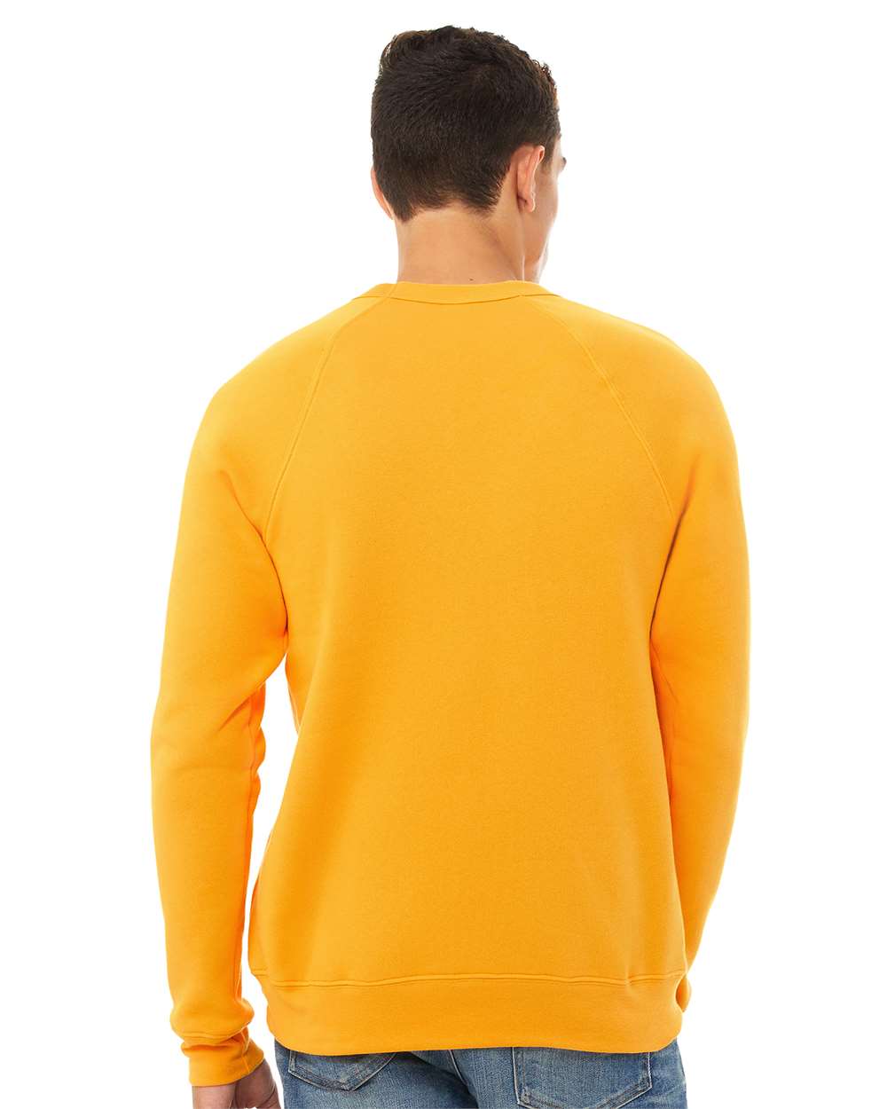 BELLA + CANVAS-3901-Sponge Fleece Raglan Crewneck Sweatshirt - Image 97