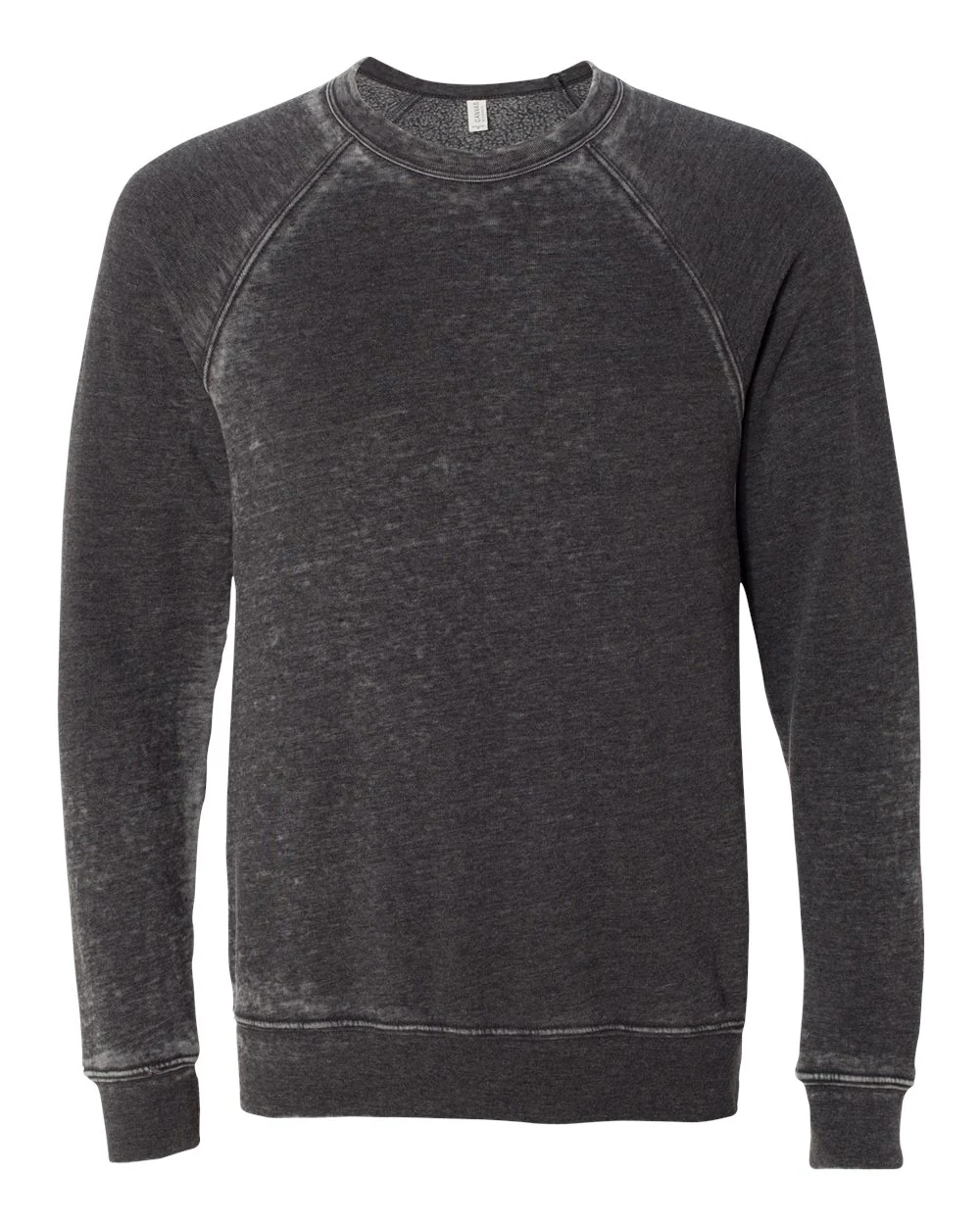 BELLA + CANVAS-3901-Sponge Fleece Raglan Crewneck Sweatshirt - Image 98