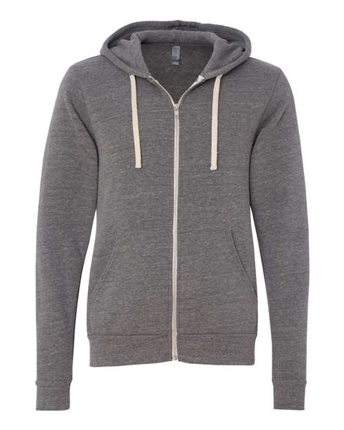 BELLA + CANVAS-3909-Triblend Sponge Fleece Full-Zip Hoodie - Image 11