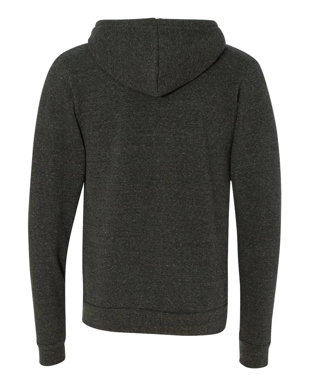 BELLA + CANVAS-3909-Triblend Sponge Fleece Full-Zip Hoodie - Image 3