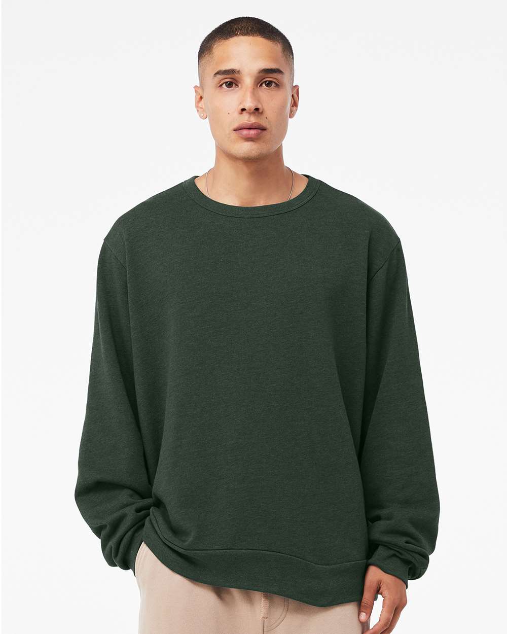 BELLA + CANVAS-3911-Sponge Fleece Classic Crewneck Sweatshirt - Image 29
