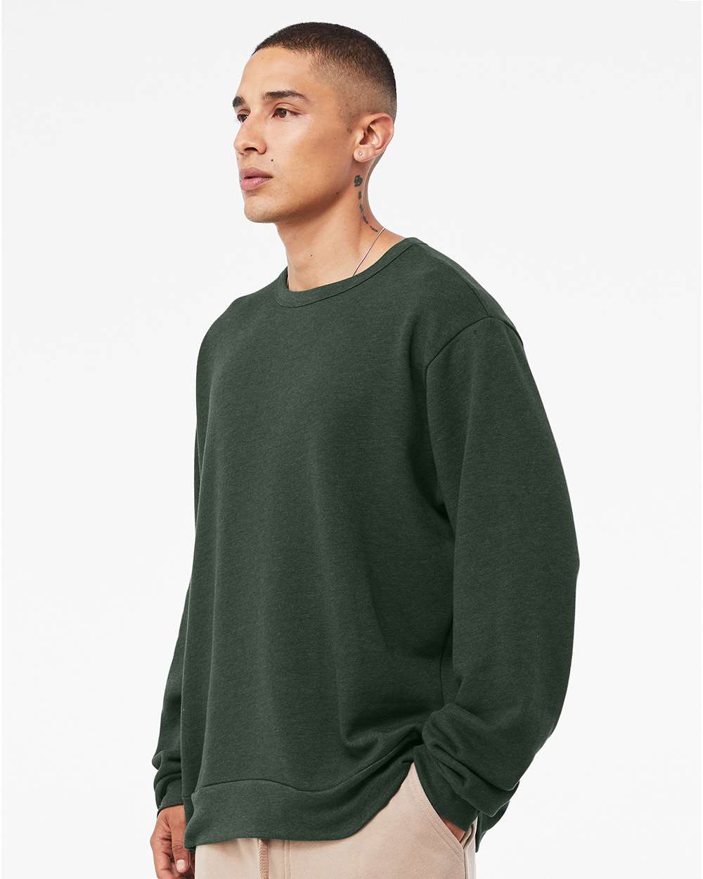 BELLA + CANVAS-3911-Sponge Fleece Classic Crewneck Sweatshirt - Image 30