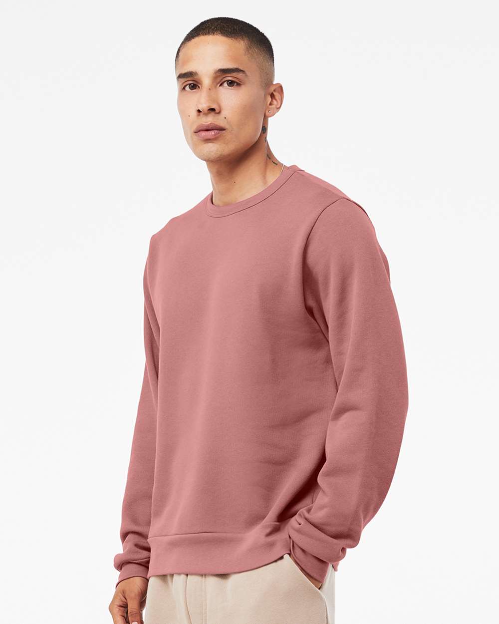 BELLA + CANVAS-3911-Sponge Fleece Classic Crewneck Sweatshirt - Image 36