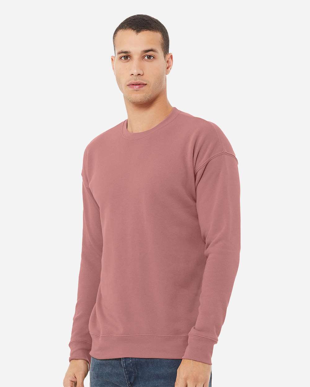 BELLA + CANVAS-3945-Sponge Fleece Drop Shoulder Crewneck Sweatshirt - Image 110