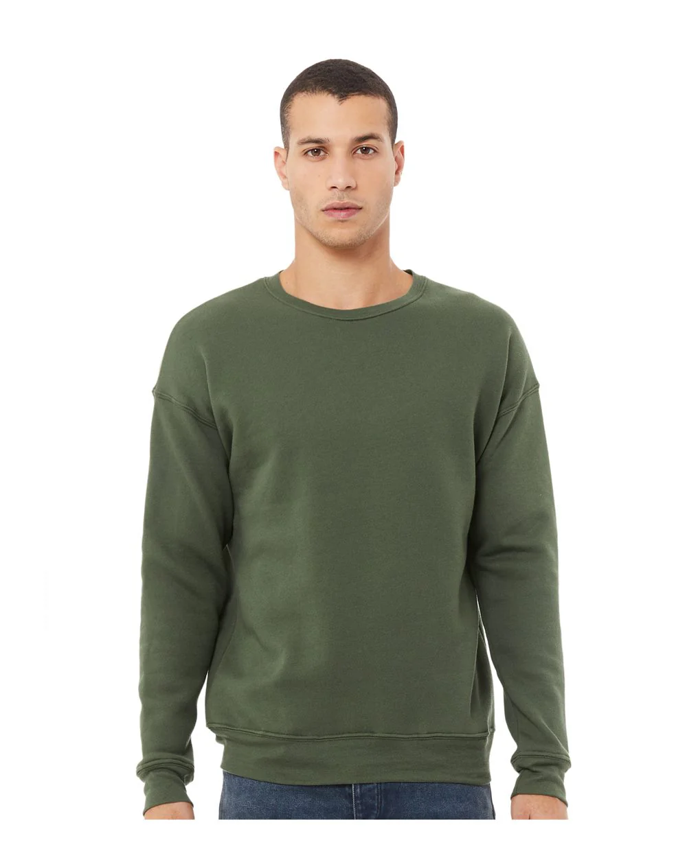 BELLA + CANVAS-3945-Sponge Fleece Drop Shoulder Crewneck Sweatshirt - Image 115