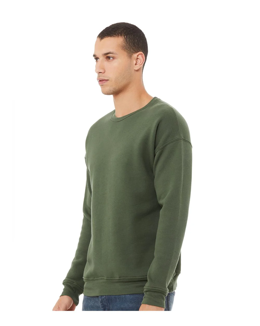 BELLA + CANVAS-3945-Sponge Fleece Drop Shoulder Crewneck Sweatshirt - Image 116