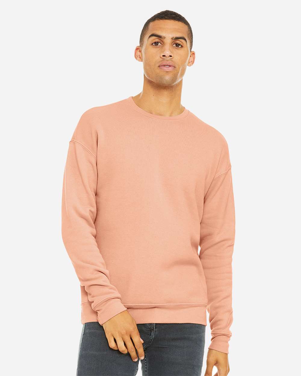 BELLA + CANVAS-3945-Sponge Fleece Drop Shoulder Crewneck Sweatshirt - Image 130