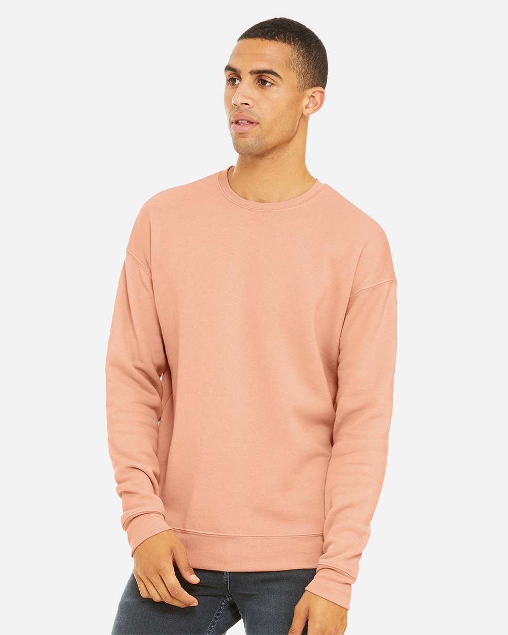 BELLA + CANVAS-3945-Sponge Fleece Drop Shoulder Crewneck Sweatshirt - Image 131