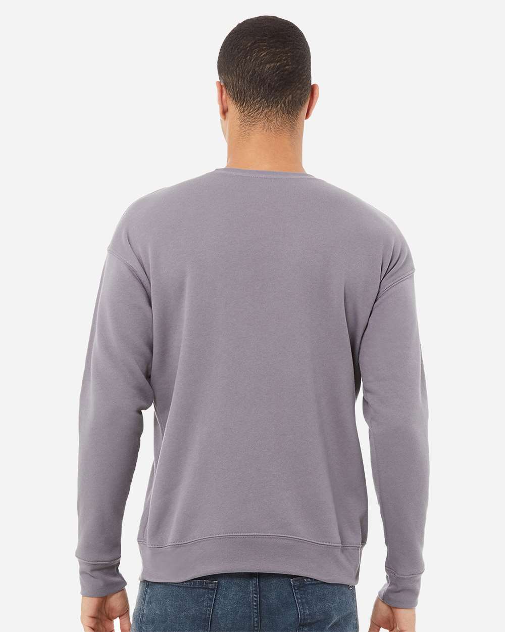 BELLA + CANVAS-3945-Sponge Fleece Drop Shoulder Crewneck Sweatshirt - Image 149