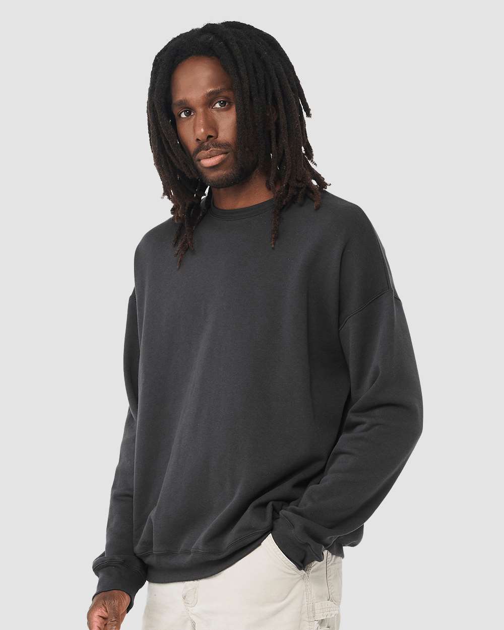 BELLA + CANVAS-3945-Sponge Fleece Drop Shoulder Crewneck Sweatshirt - Image 30