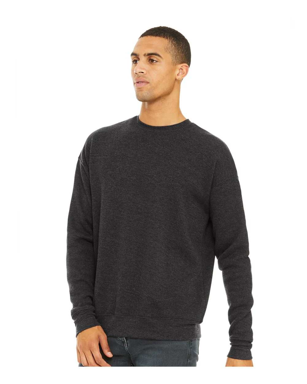 BELLA + CANVAS-3945-Sponge Fleece Drop Shoulder Crewneck Sweatshirt - Image 36