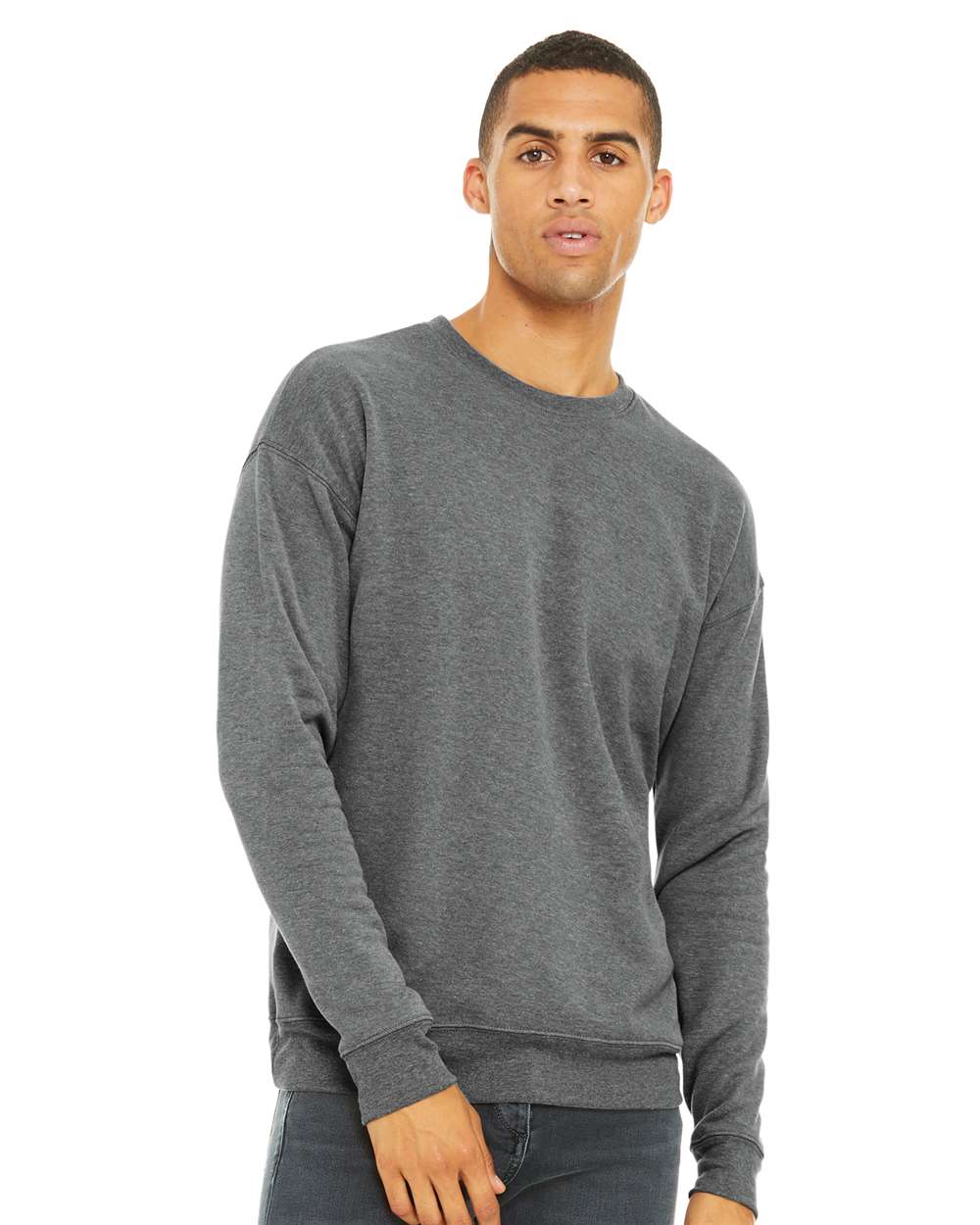 BELLA + CANVAS-3945-Sponge Fleece Drop Shoulder Crewneck Sweatshirt - Image 41