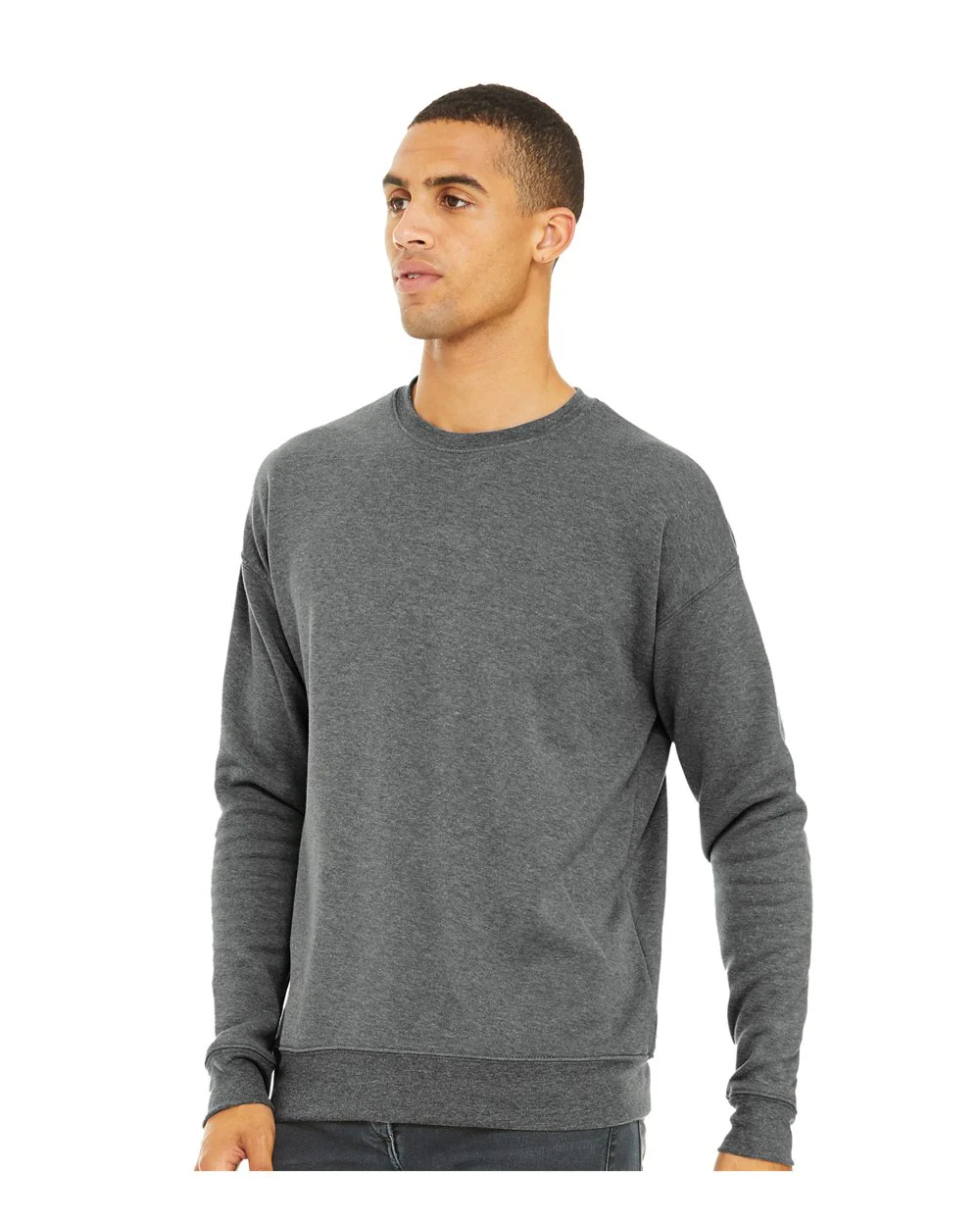 BELLA + CANVAS-3945-Sponge Fleece Drop Shoulder Crewneck Sweatshirt - Image 42