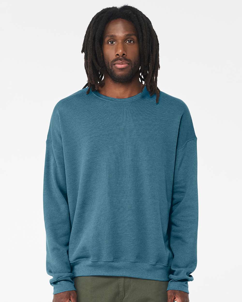 BELLA + CANVAS-3945-Sponge Fleece Drop Shoulder Crewneck Sweatshirt - Image 59