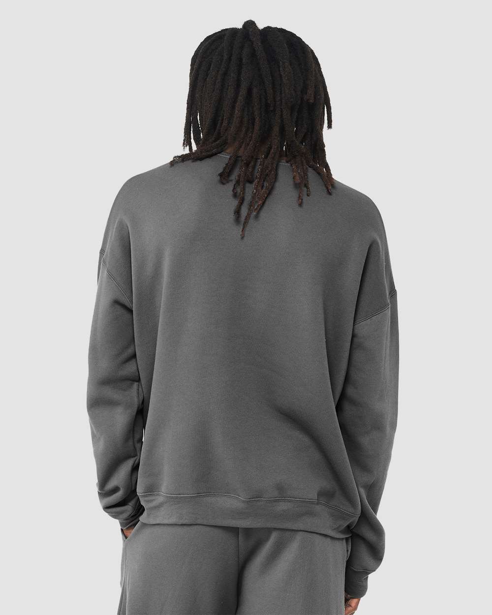 BELLA + CANVAS-3945-Sponge Fleece Drop Shoulder Crewneck Sweatshirt - Image 6