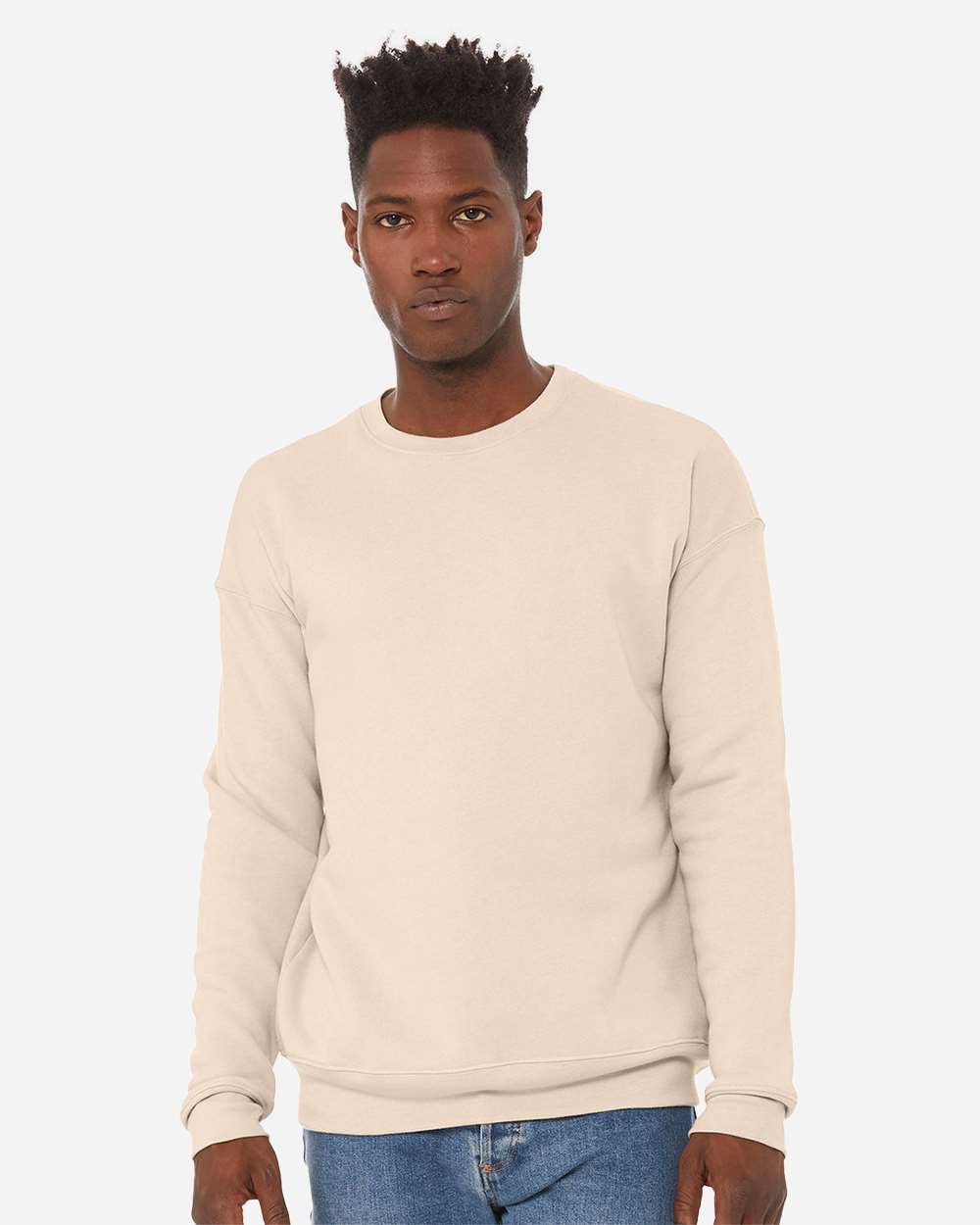 BELLA + CANVAS-3945-Sponge Fleece Drop Shoulder Crewneck Sweatshirt - Image 65