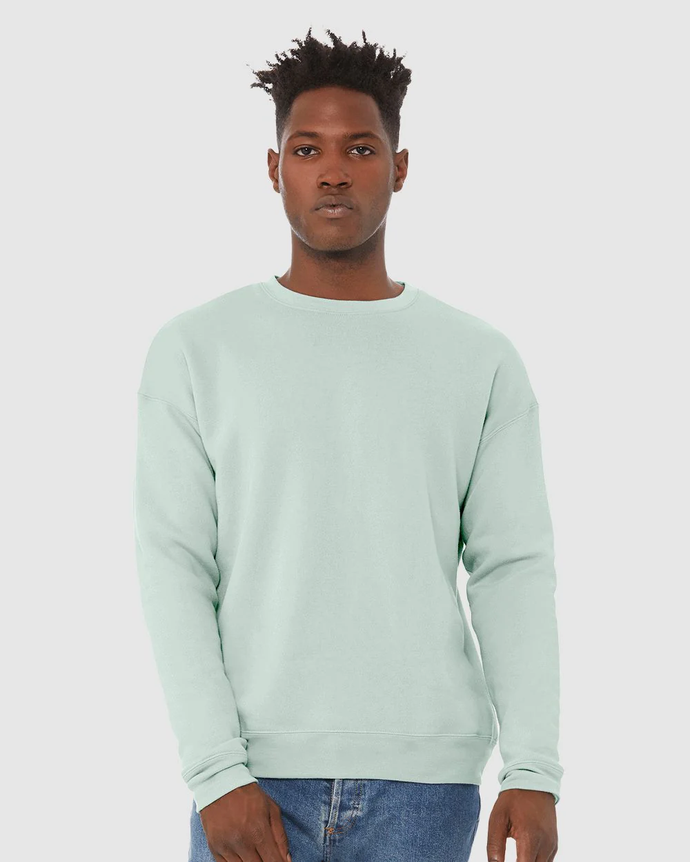 BELLA + CANVAS-3945-Sponge Fleece Drop Shoulder Crewneck Sweatshirt - Image 7