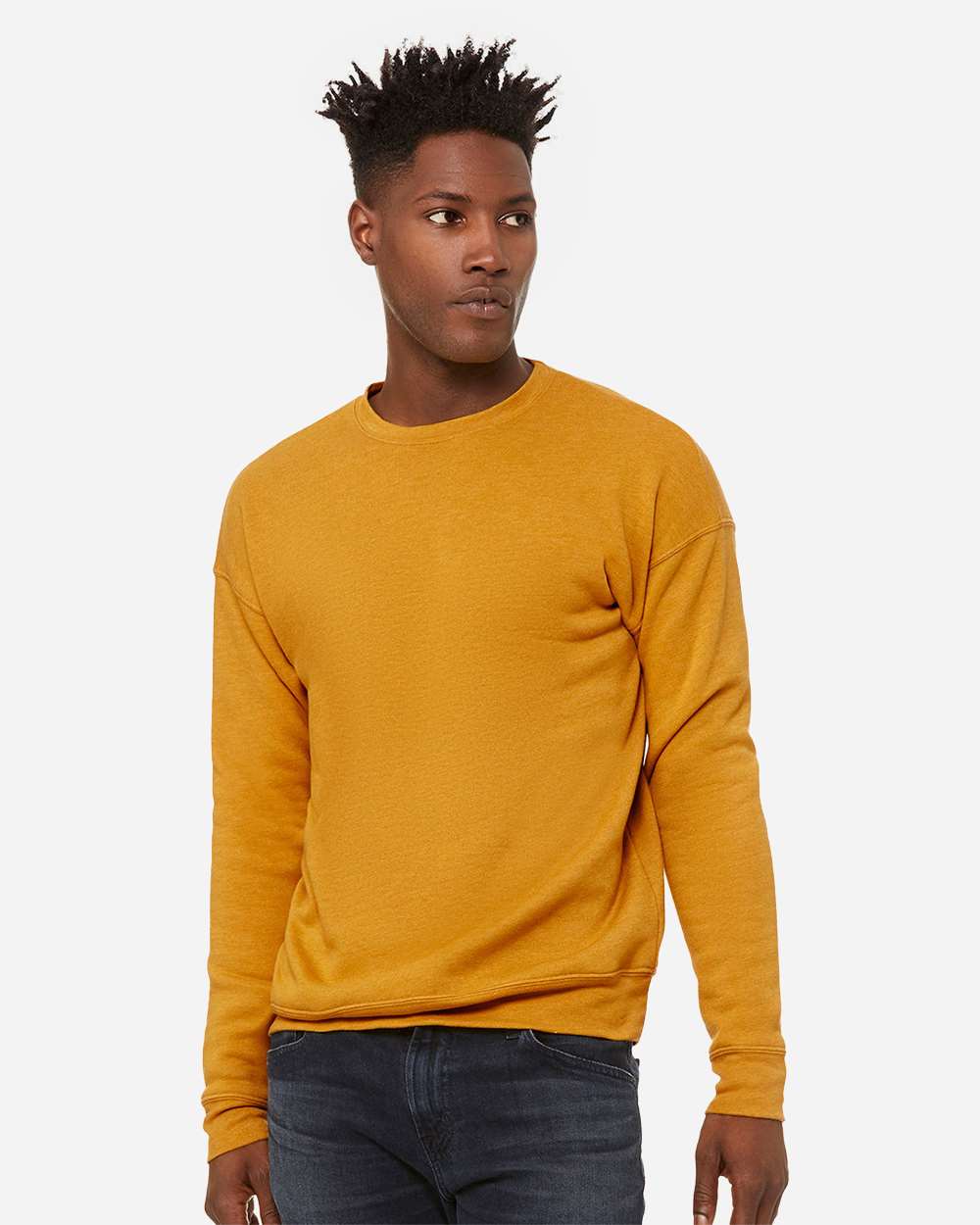 BELLA + CANVAS-3945-Sponge Fleece Drop Shoulder Crewneck Sweatshirt - Image 70