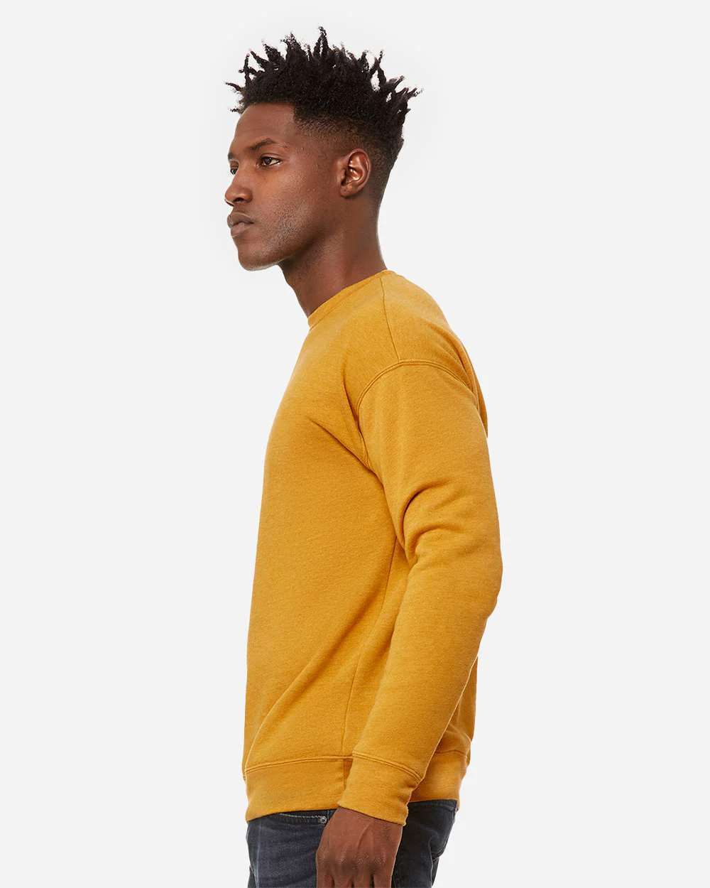 BELLA + CANVAS-3945-Sponge Fleece Drop Shoulder Crewneck Sweatshirt - Image 71