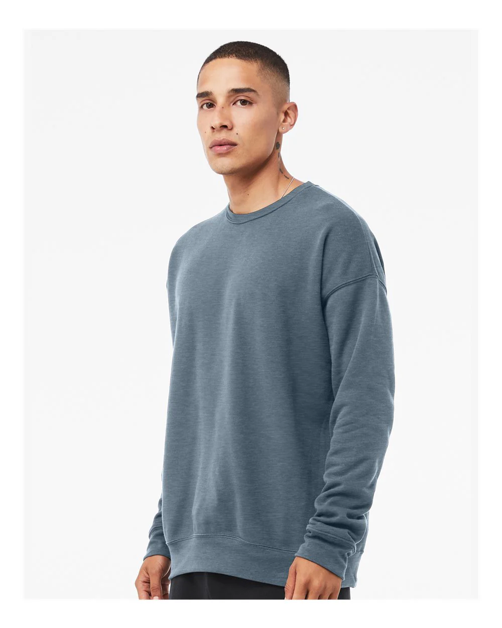 BELLA + CANVAS-3945-Sponge Fleece Drop Shoulder Crewneck Sweatshirt - Image 86