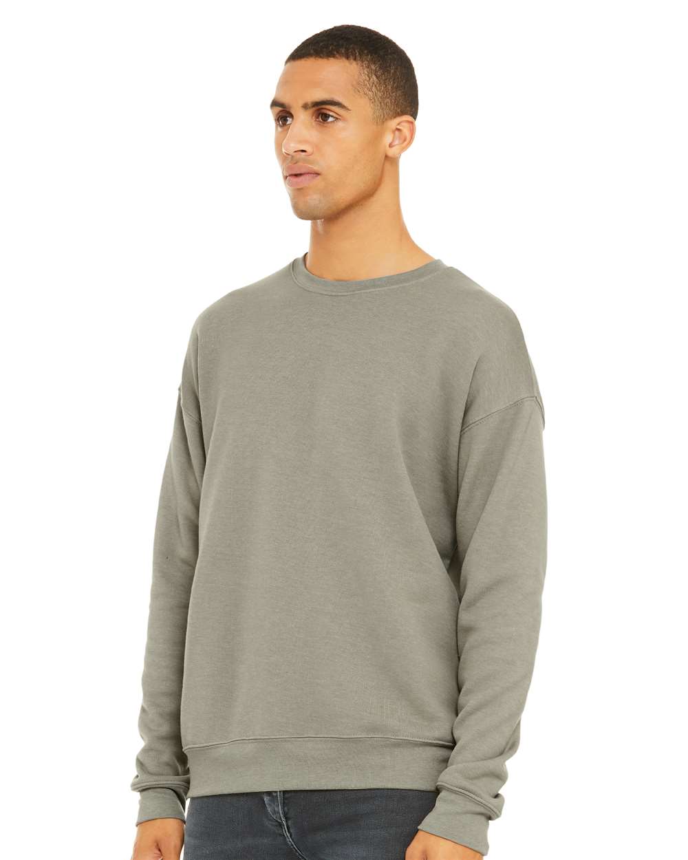 BELLA + CANVAS-3945-Sponge Fleece Drop Shoulder Crewneck Sweatshirt - Image 92