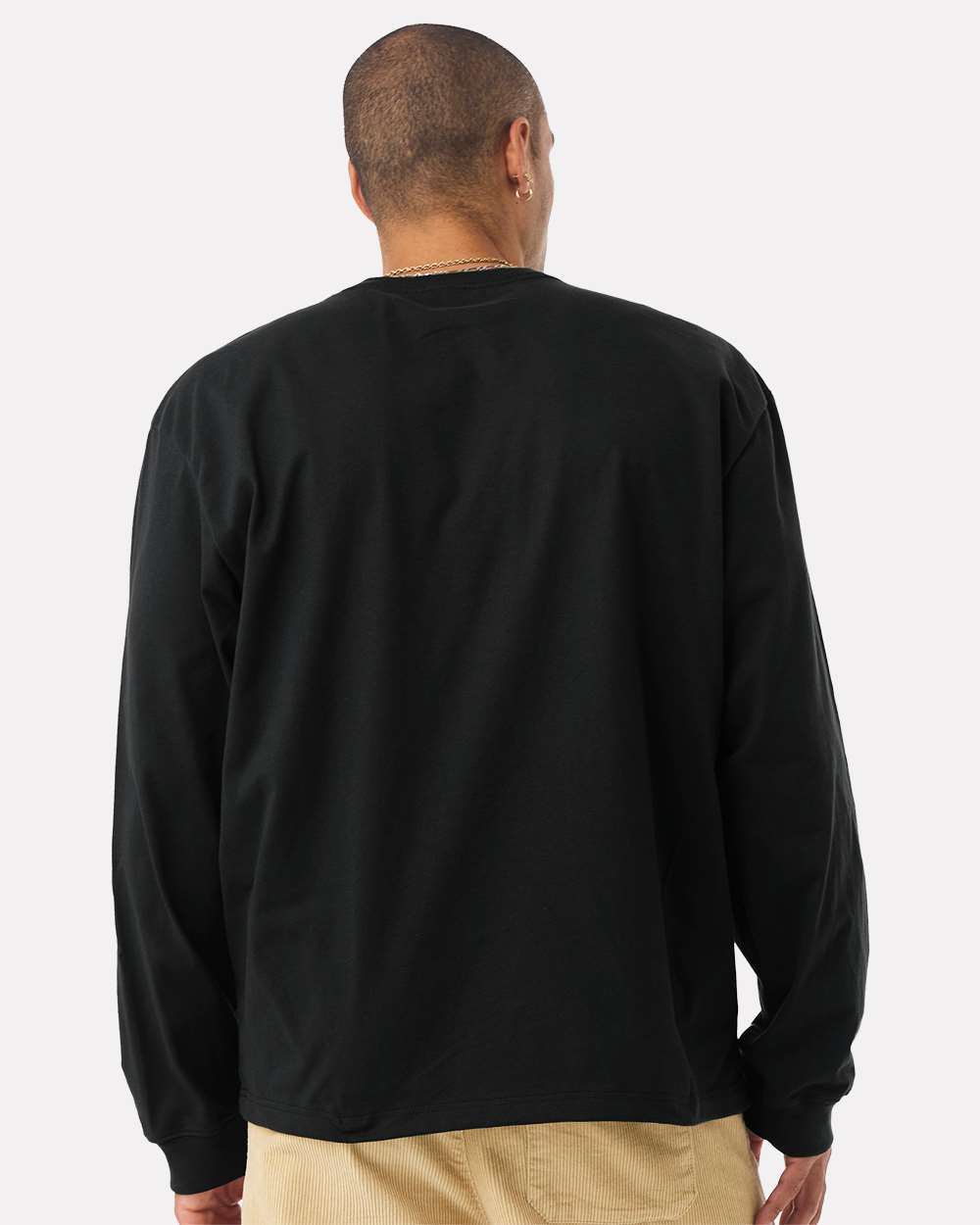 BELLA + CANVAS-4651-7.5 oz Heavyweight Long Sleeve Tee - Image 19