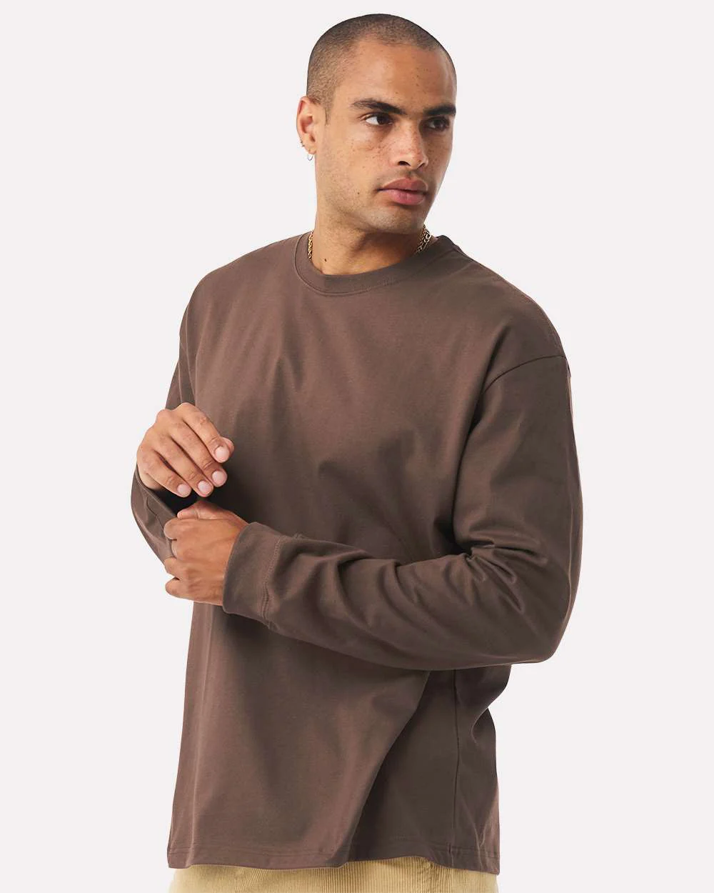BELLA + CANVAS-4651-7.5 oz Heavyweight Long Sleeve Tee - Image 24