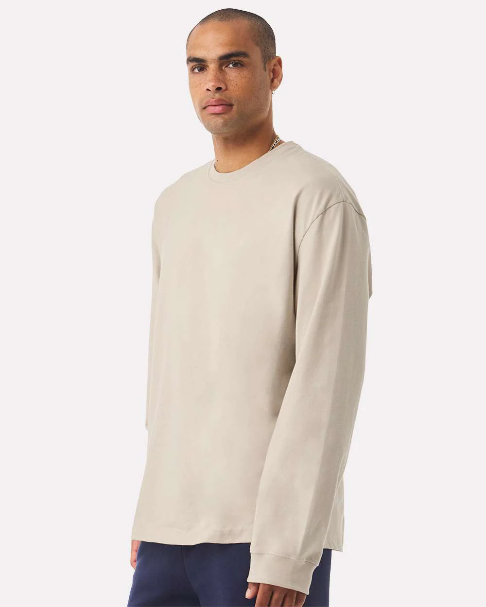 BELLA + CANVAS-4651-7.5 oz Heavyweight Long Sleeve Tee - Image 30