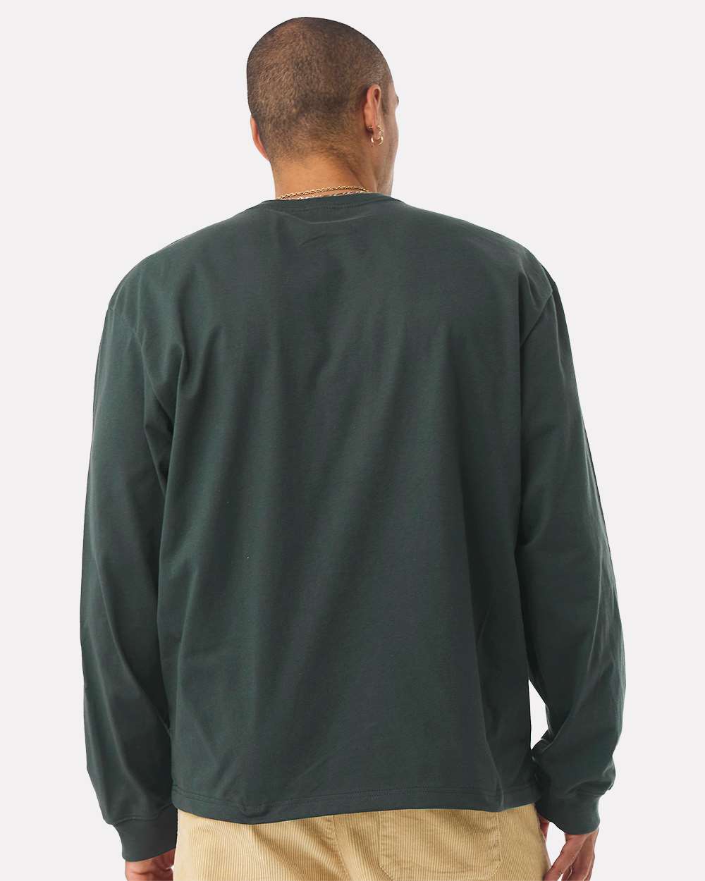 BELLA + CANVAS-4651-7.5 oz Heavyweight Long Sleeve Tee - Image 37