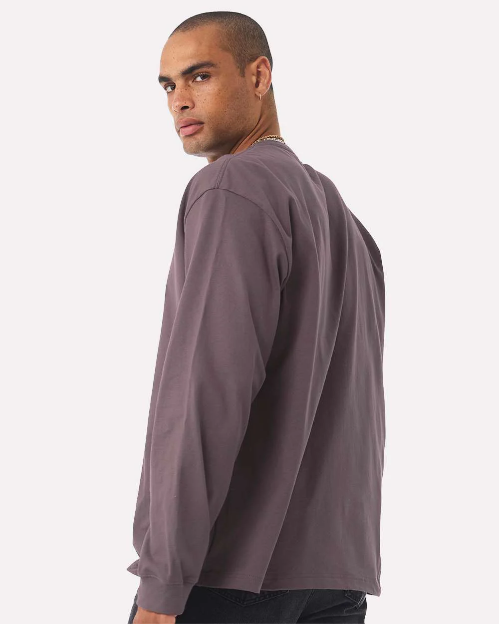 BELLA + CANVAS-4651-7.5 oz Heavyweight Long Sleeve Tee - Image 43