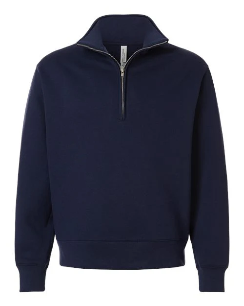 BELLA + CANVAS-4740-Unisex 10 oz Quarter-Zip Pullover Sweatshirt - Image 2