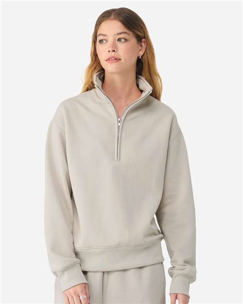 BELLA + CANVAS-4740-Unisex 10 oz Quarter-Zip Pullover Sweatshirt - Image 9