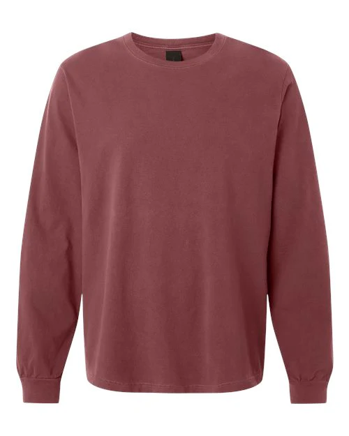 BELLA + CANVAS-4851GD-Unisex Heavyweight Garment-Dyed Long Sleeve Tee - Image 10