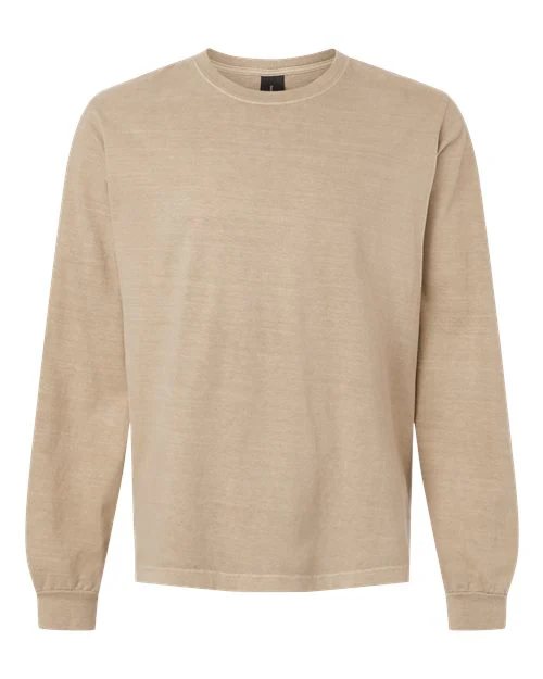 BELLA + CANVAS-4851GD-Unisex Heavyweight Garment-Dyed Long Sleeve Tee - Image 3