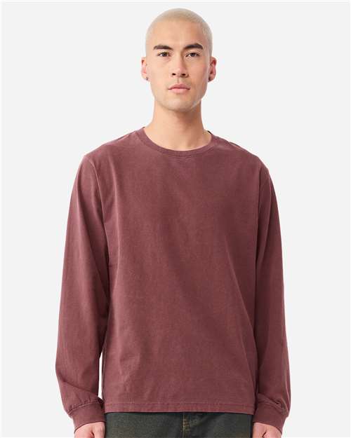 BELLA + CANVAS-4851GD-Unisex Heavyweight Garment-Dyed Long Sleeve Tee - Image 38