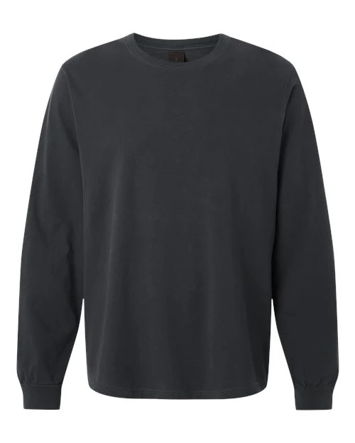 BELLA + CANVAS-4851GD-Unisex Heavyweight Garment-Dyed Long Sleeve Tee - Image 6
