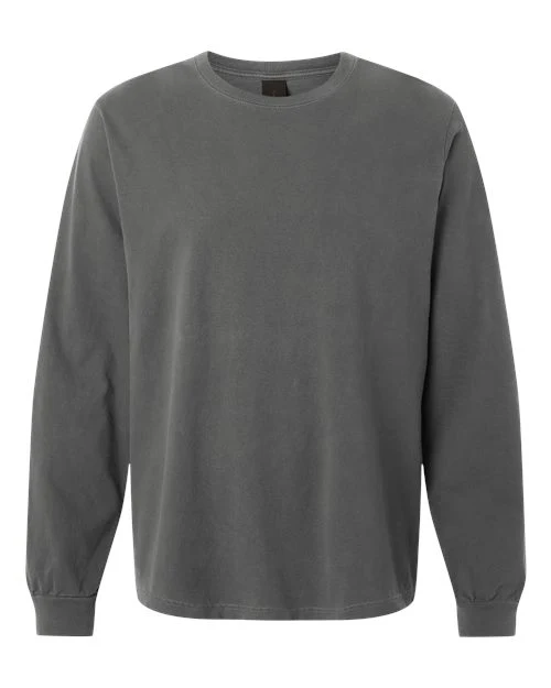 BELLA + CANVAS-4851GD-Unisex Heavyweight Garment-Dyed Long Sleeve Tee - Image 7