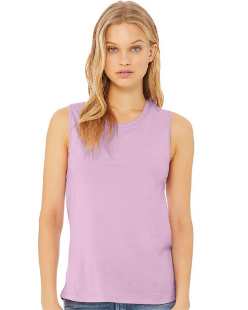 BELLA + CANVAS-6003-Women's Jersey Muscle Tank - Image 57
