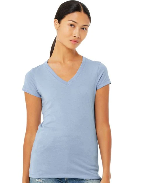 BELLA + CANVAS-6005-Women’s Jersey V-Neck Tee - Image 12