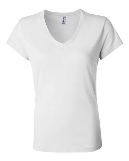 BELLA + CANVAS-6005-Women’s Jersey V-Neck Tee - Image 16