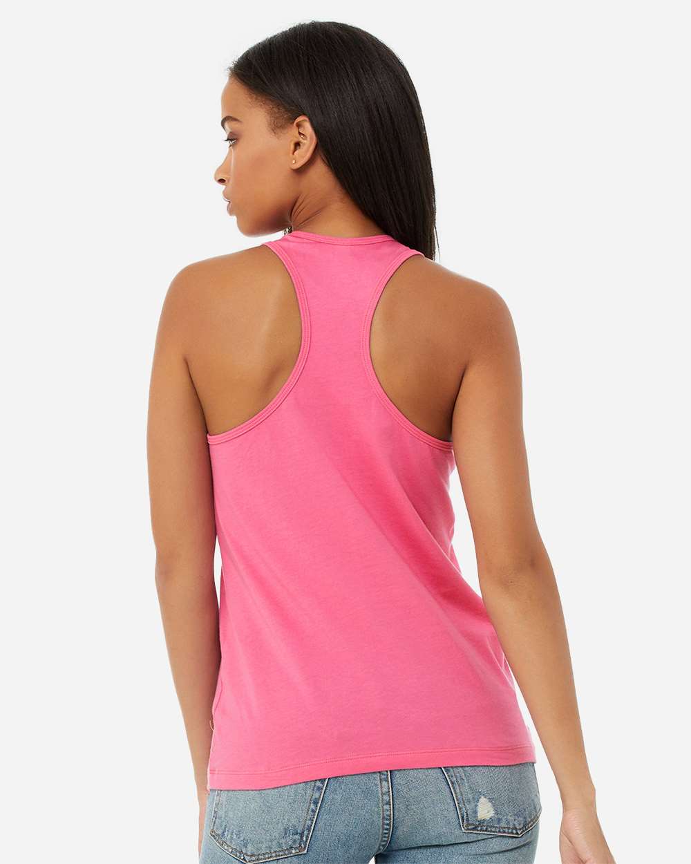 BELLA + CANVAS-6008-Women's Jersey Racerback Tank - Image 13