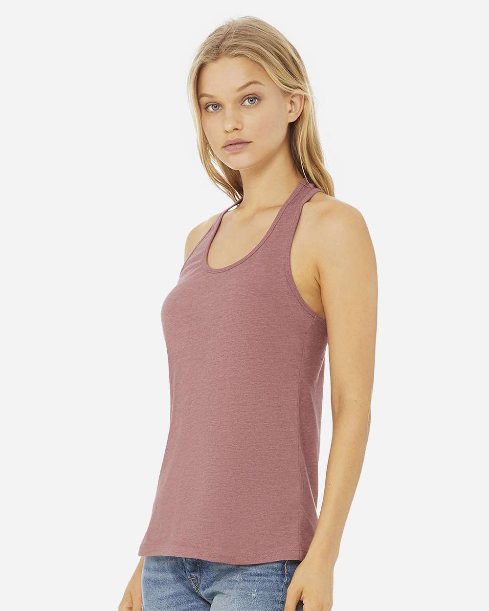BELLA + CANVAS-6008-Women's Jersey Racerback Tank - Image 24