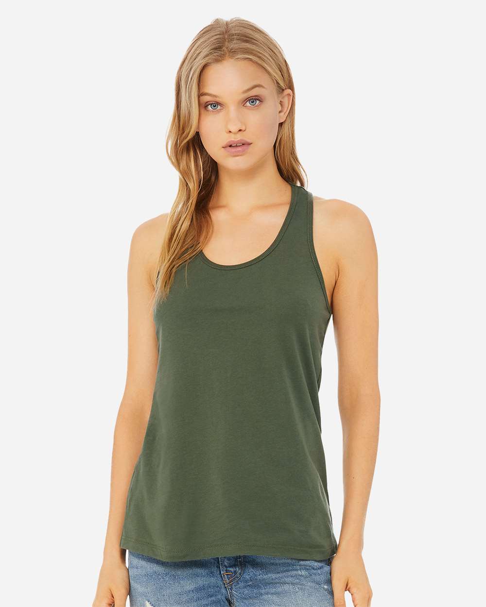 BELLA + CANVAS-6008-Women's Jersey Racerback Tank - Image 32