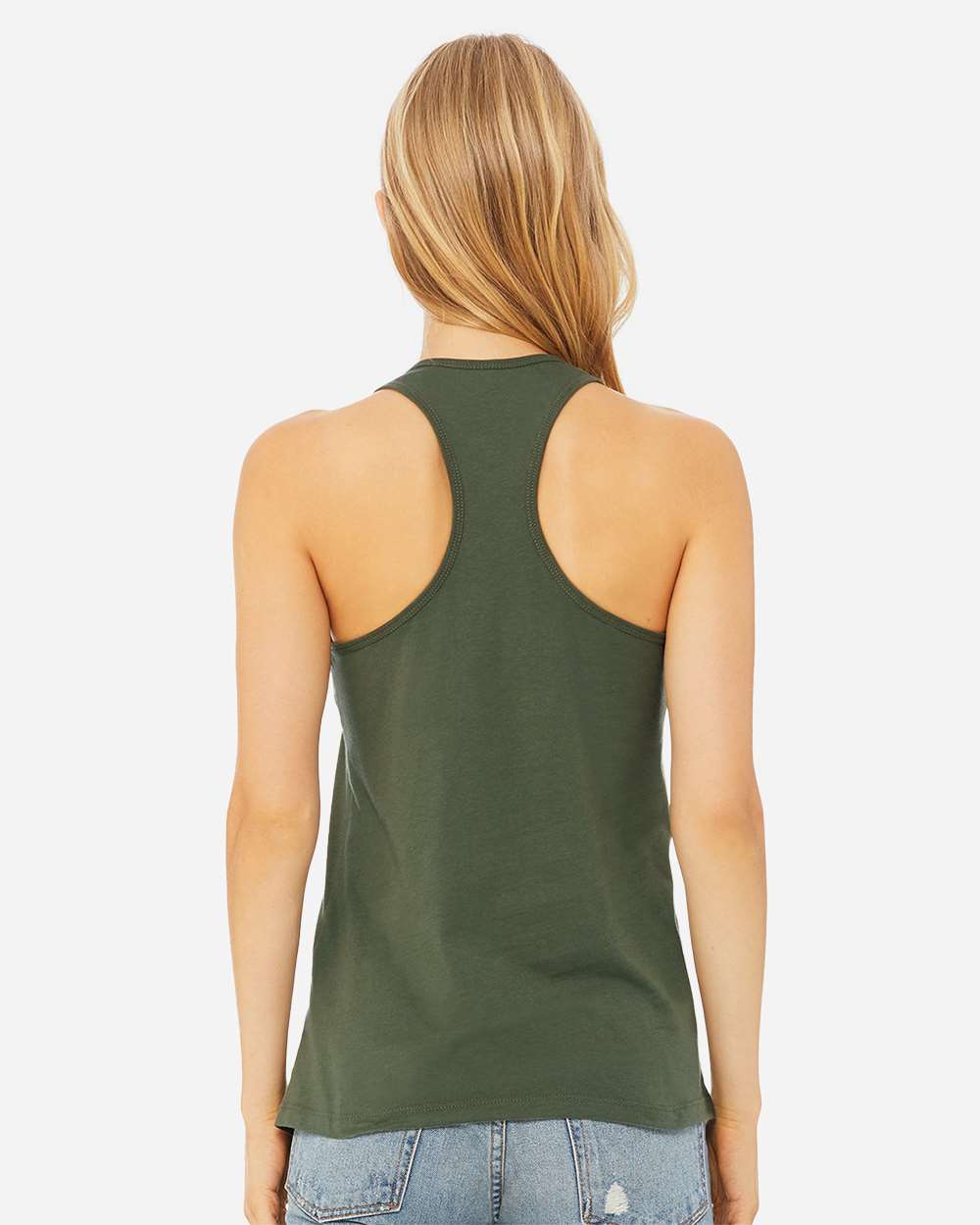 BELLA + CANVAS-6008-Women's Jersey Racerback Tank - Image 34