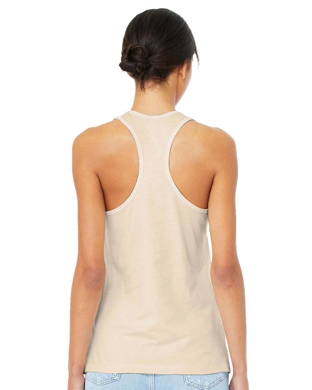 BELLA + CANVAS-6008-Women's Jersey Racerback Tank - Image 40
