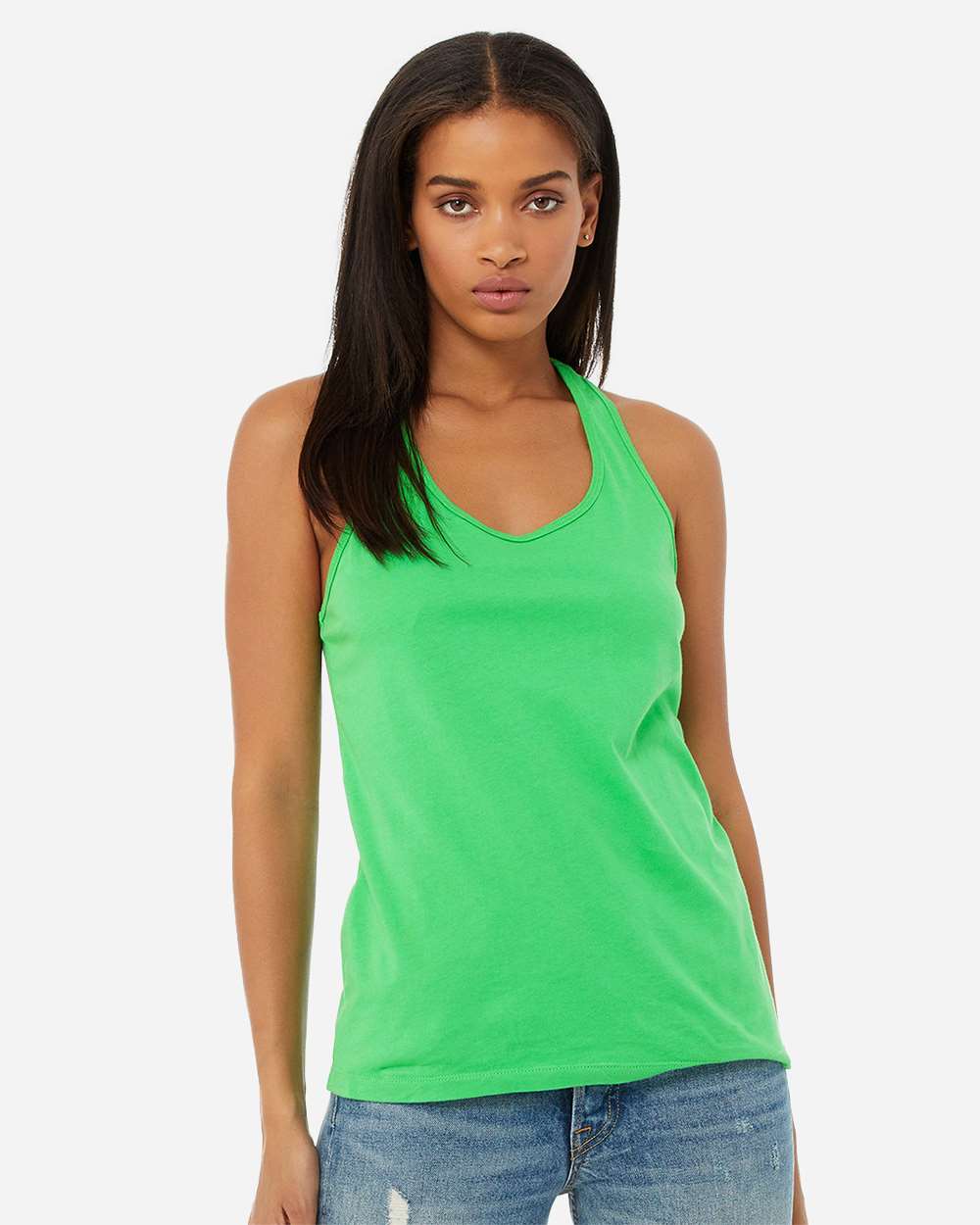 BELLA + CANVAS-6008-Women's Jersey Racerback Tank - Image 56
